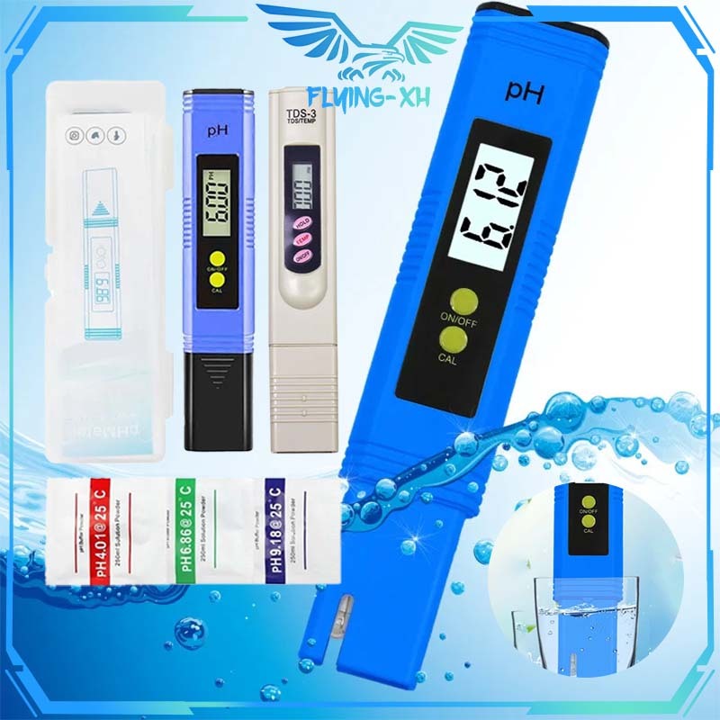 TDS และ PH Meter เครื่องวัดค่า PH น้ํา TDS และ PH Meter Hydroponic TDS และ PH Meter เครื่องมือวัด TD