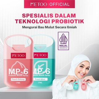 [BPOM]METOO MP-6 Probiotic Mouth Spray Long-lasting fragrance Improve bad breath Maintaining oral health
