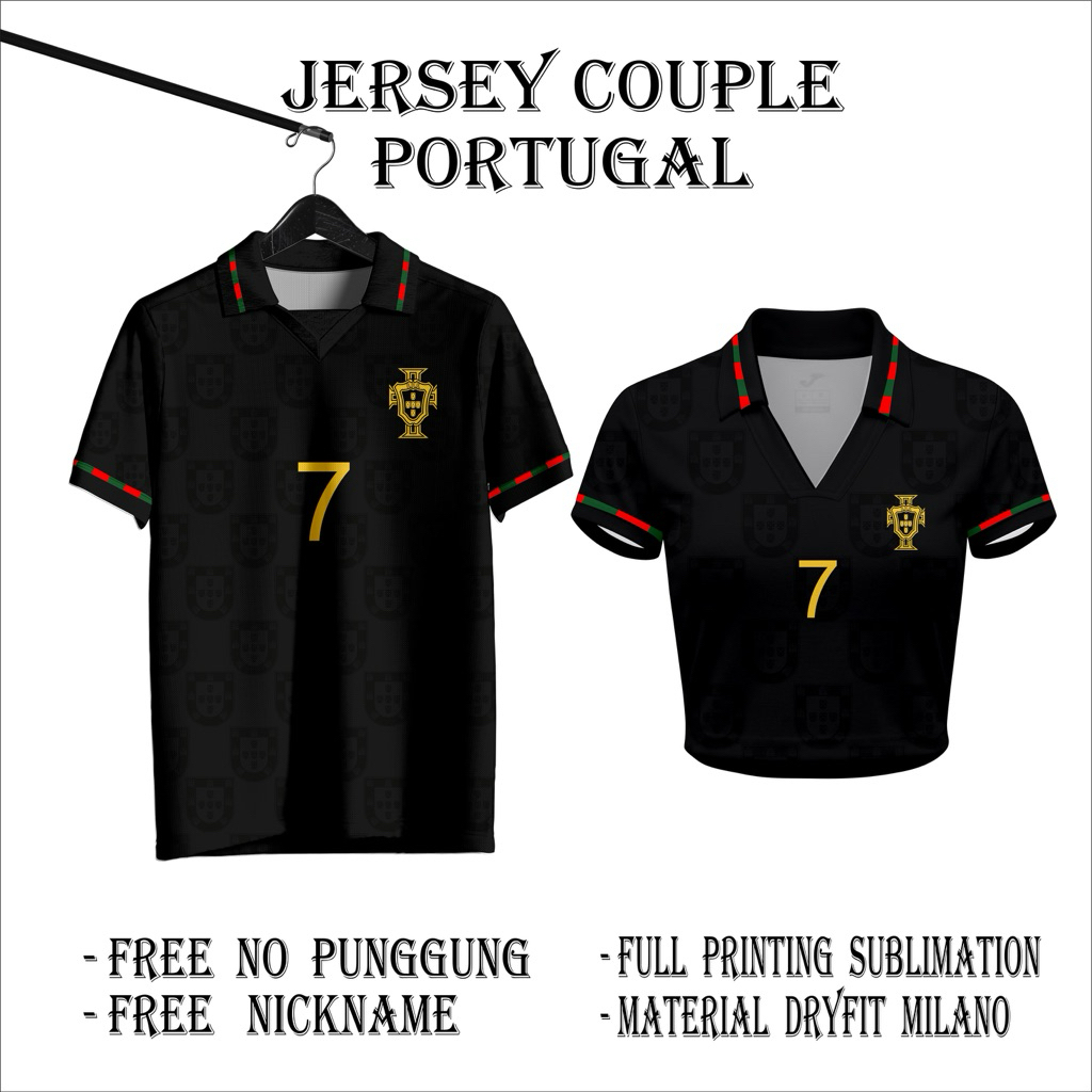 PORTUGAL WORLD PILA COUPLE JERSEY BLACK 2026