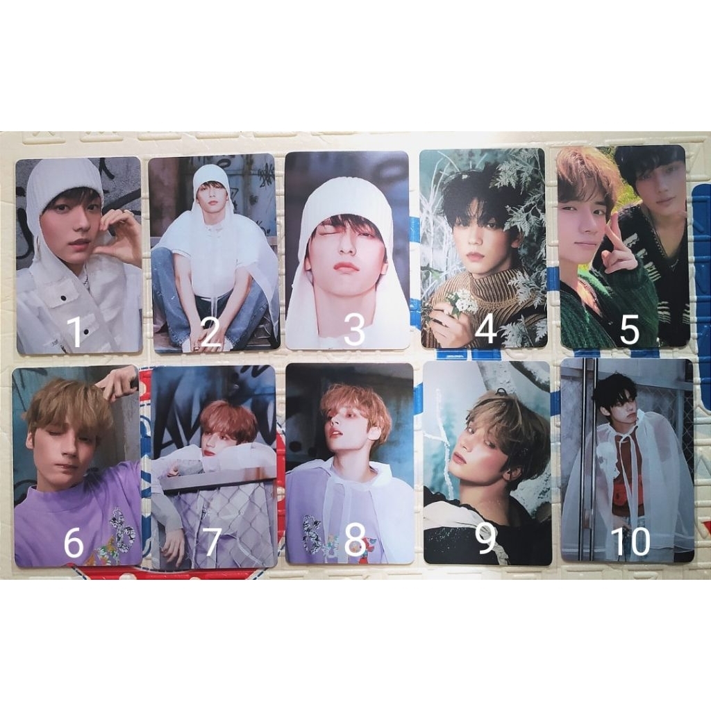 โฟโต้การ์ด TXT SOOBIN YEONJUN BEOMGYU TAEHYUN HENINGKAI CHIKAI