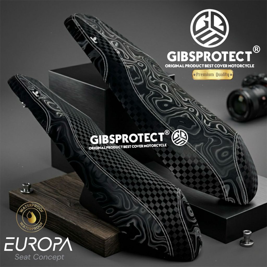 Gibsprotect หนังเบาะมอเตอร์ไซค์ Europa Concept พร้อมใช้งาน