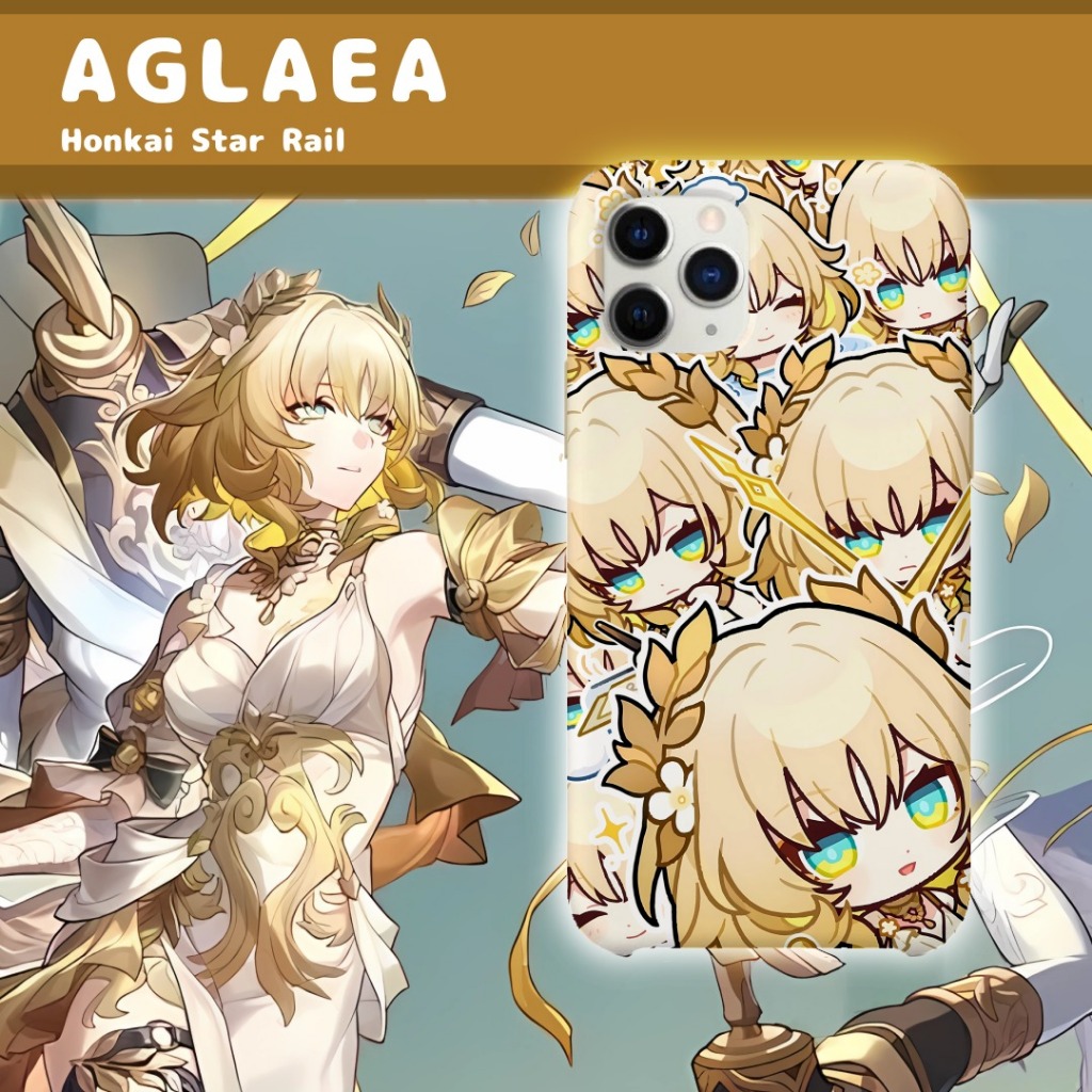 เคสโทรศัพท์ HP Aglaea Honkai Star Rail Chibi: Aglaea Chibi Casing โทรศัพท์ทุกประเภท