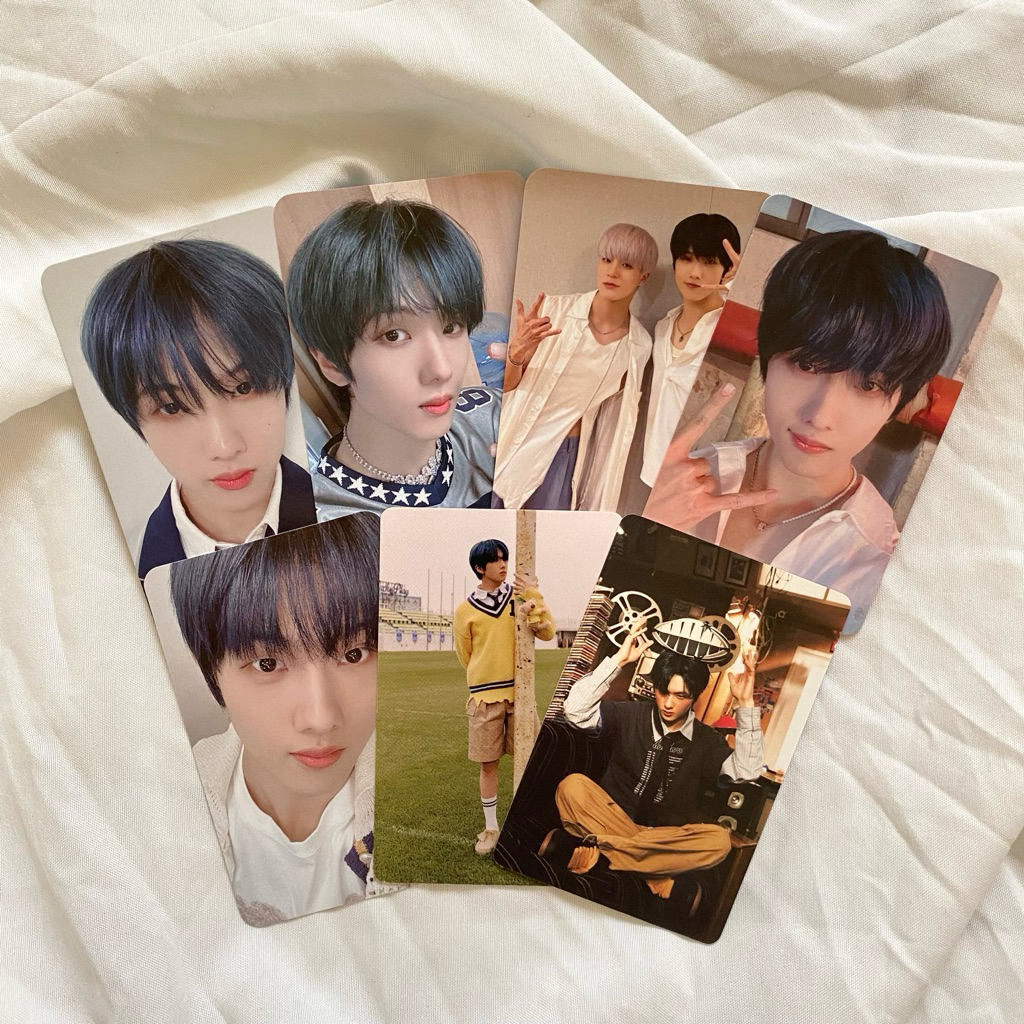Photocard PC การ์ดภาพ Jisung ISTJ อย่างเป็นทางการ, โฟโต้บุ๊ค, QR, Everline, Jeno Jisung Mumo Group N