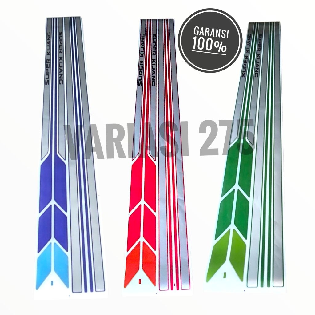 สติ๊กเกอร์ติดรถ Kijang Super - ไวนิลทนทาน เหมาะสําหรับ Kijang G, Kijang Grand และ Kijang Super / Kij