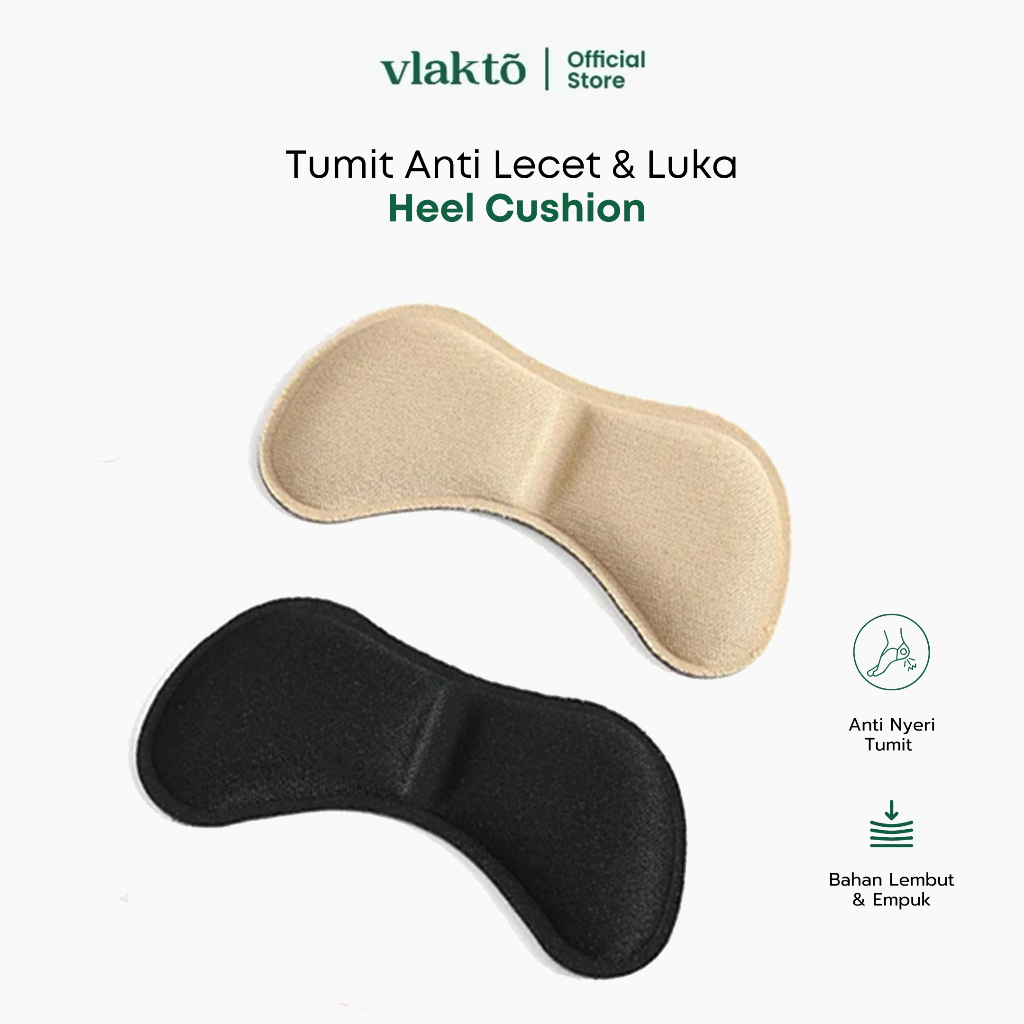 Vlakto Heel Cushion Foam Heel Protector Insole Pad