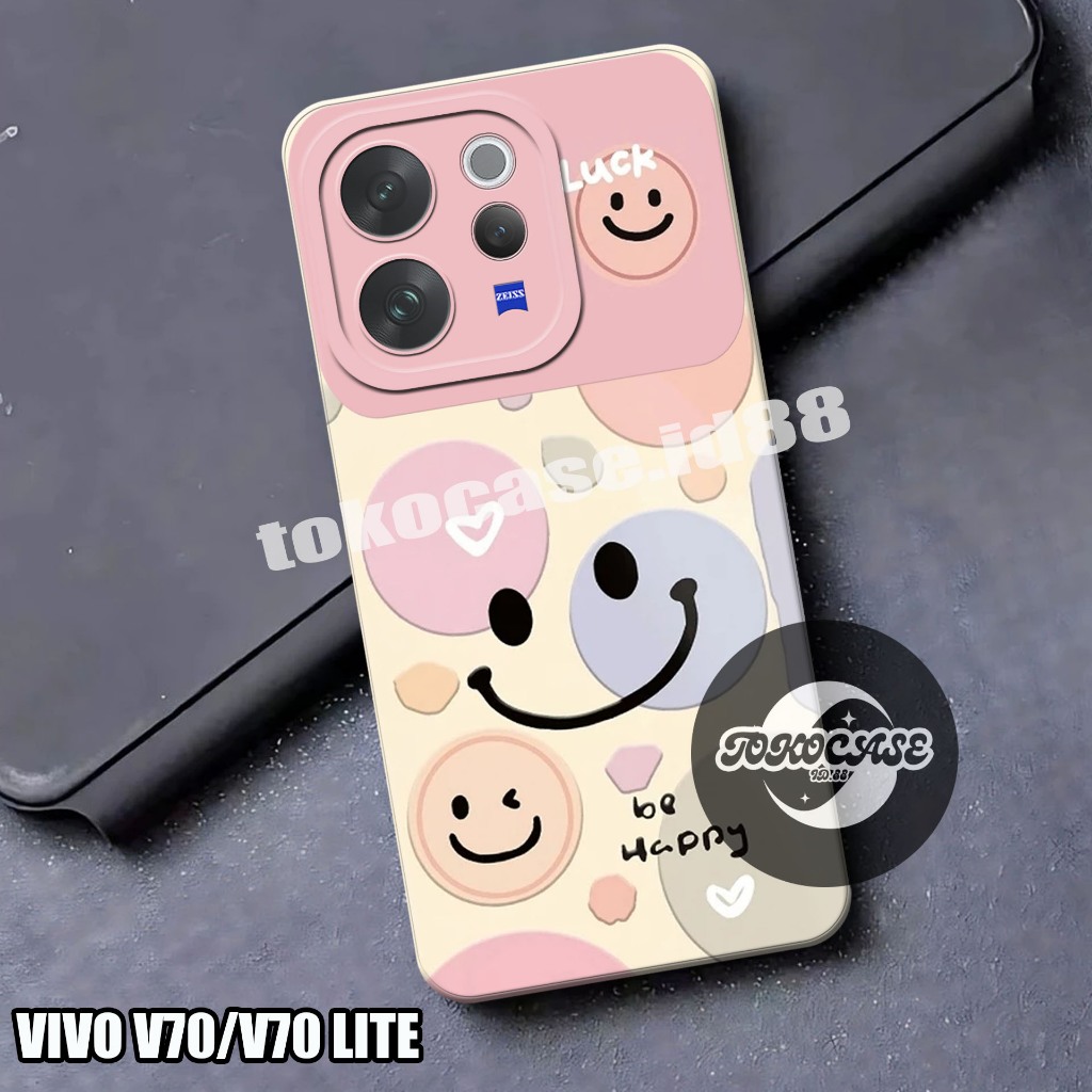 เคส Vivo V70 - Vivo V70 Lite - เคสแบบกําหนดเอง - Cartoon Motif - นุ่ม ยืดหยุ่น และหนา Pro Camera Sof