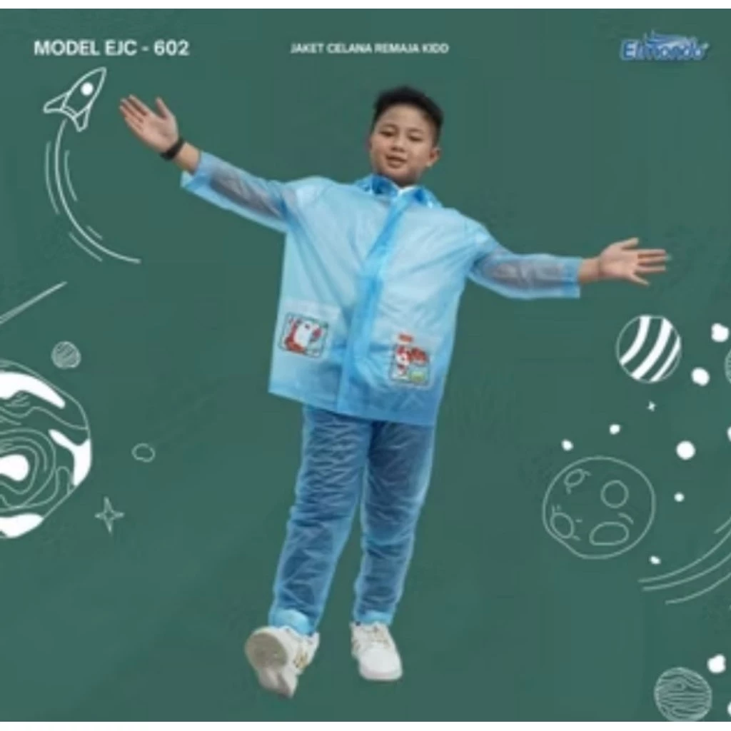 เสื้อกันฝนเด็ก/ชุดเสื้อกันฝนเด็ก/ชุดเสื้อกันฝน/Elmondo 602 Coat thumbnail 10