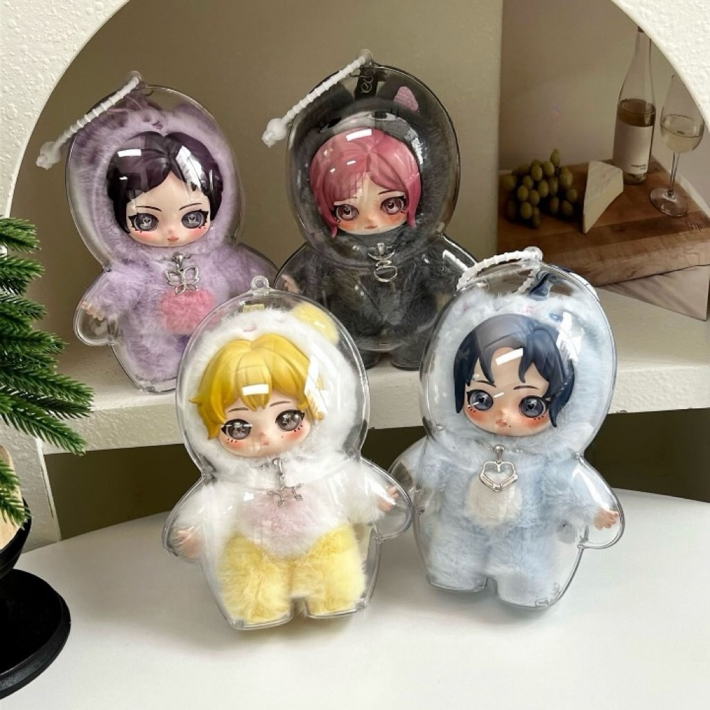 ของเล่น คิโกะ | Aespa อะคริลิคตุ๊กตา Original aespa Hard Case Protector Plush กระเป๋ากล่องเก็บ