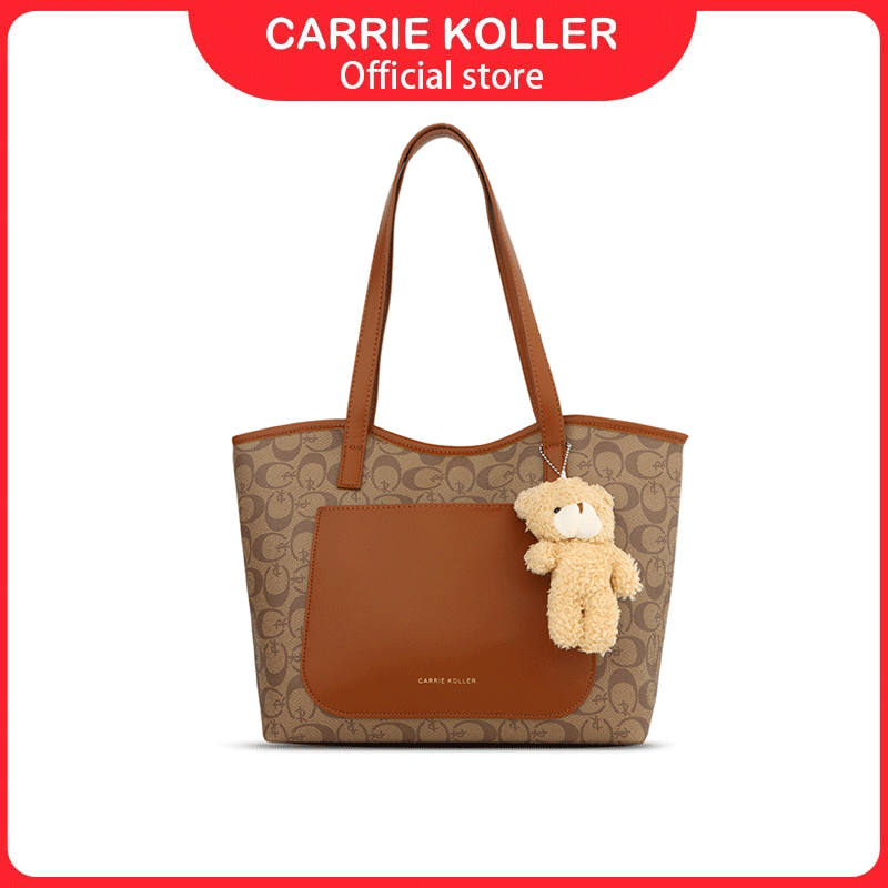 กระเป๋าโท้ตพิมพ์ลายผู้หญิง Carrie Koller