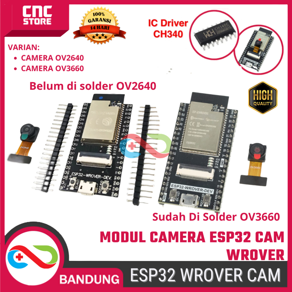 ใหม่ ESP32 PULLOVER CAM OV2640 / OV3660 2022 WiFi บลูทูธกล้อง ESP32-CAM Dev Board