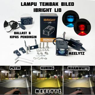 IBRIGHT L10 - Lampu Tembak Biled Blue Lens
