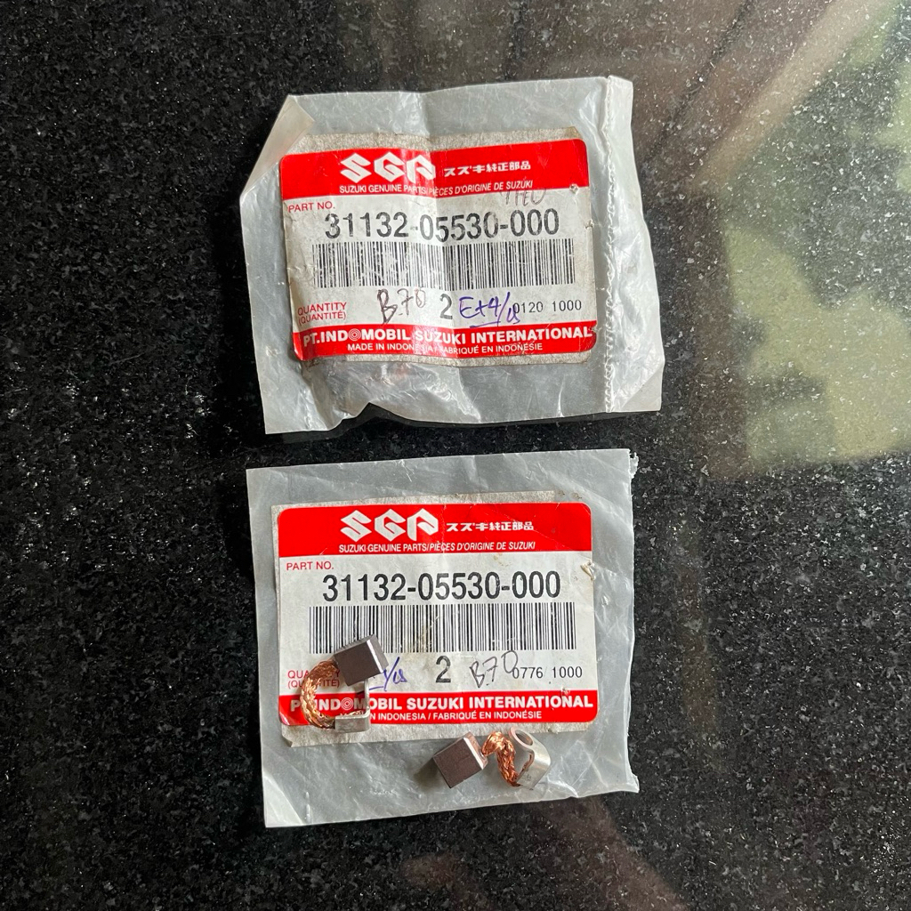 ชุดแปรงถ่าน Suzuki thunder 125 dynamo ดั้งเดิม Nos 31132-05530-000
