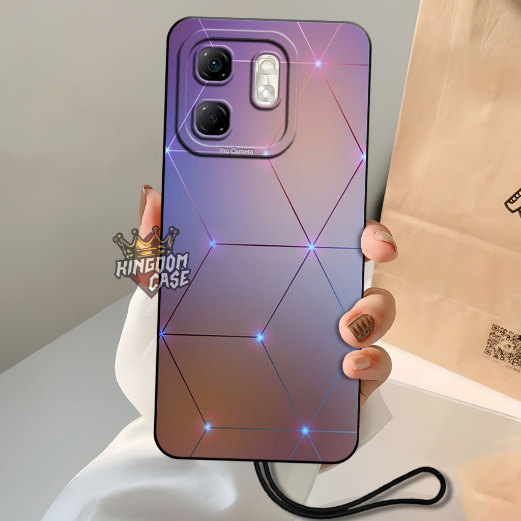 เคส HP GANTUNGAN INFINIX HOT 50i/SMART 9 ฟรี ไม้แขวนเสื้อล่าสุด 2025 | Cool Case - Softcase Protecti