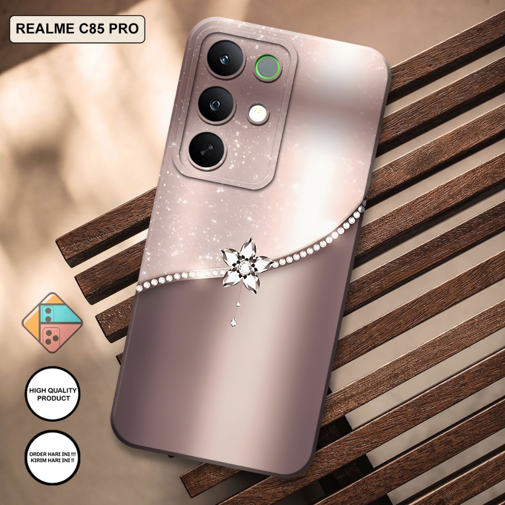 Softcase Realme C85 / C85 Pro เคสซิลิโคน Realme C85 / C85 Pro พิมพ์ล่าสุด Motif เคสแบบยืดหยุ่น