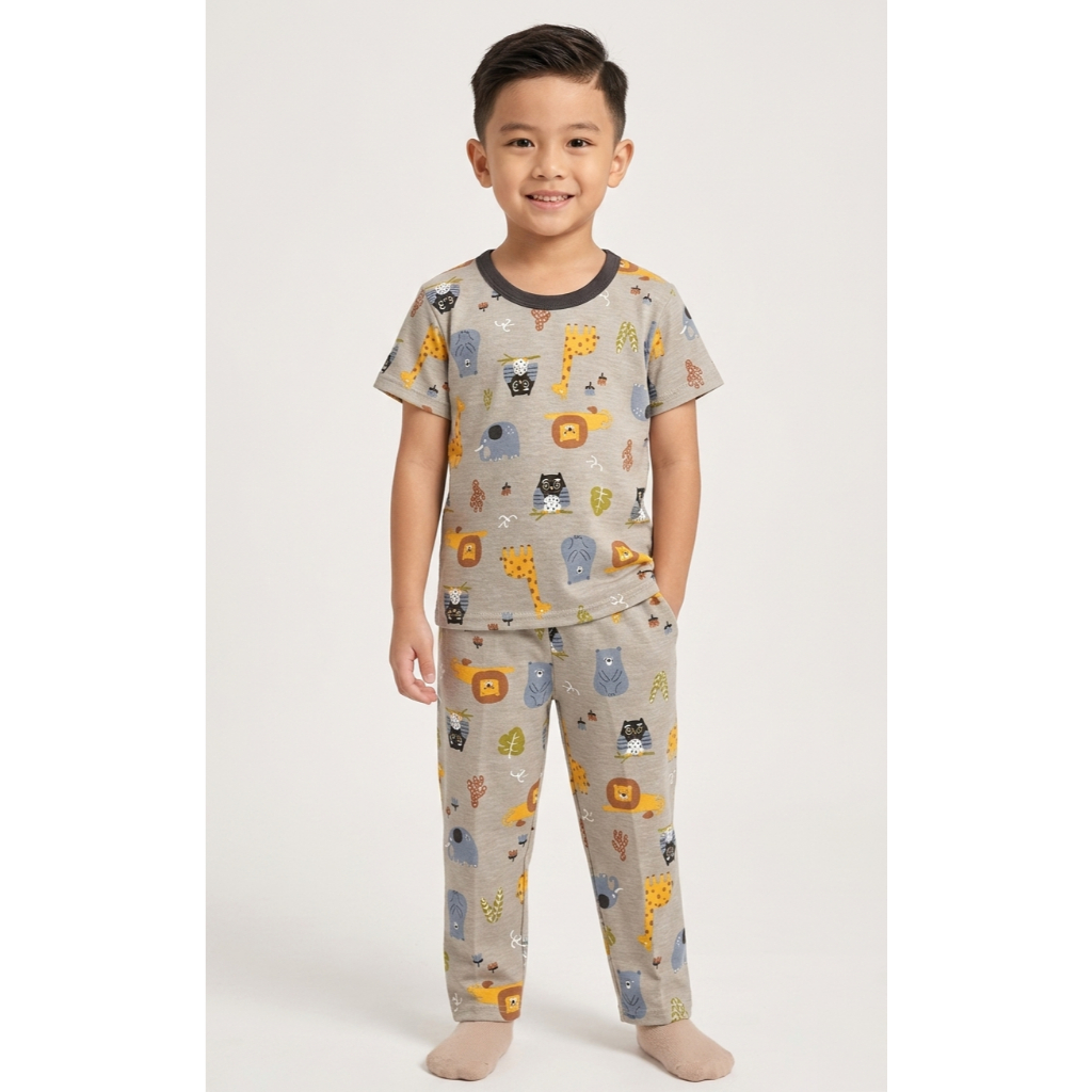 KELFI FULL PRINTING CP SET / ชุดเสื้อผ้า UNISEX CP 4-8 YEARS "MIGOO EDITION MACIATO"