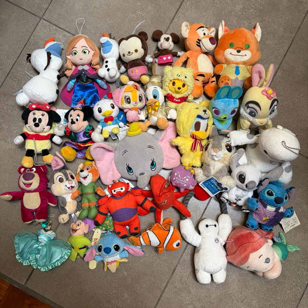 GANTUNGAN [อัปเดต 8 กันยายน] พวงกุญแจดิสนีย์แบบสุ่ม | Olaf frozen anna mickey minnie nick zootopia เ