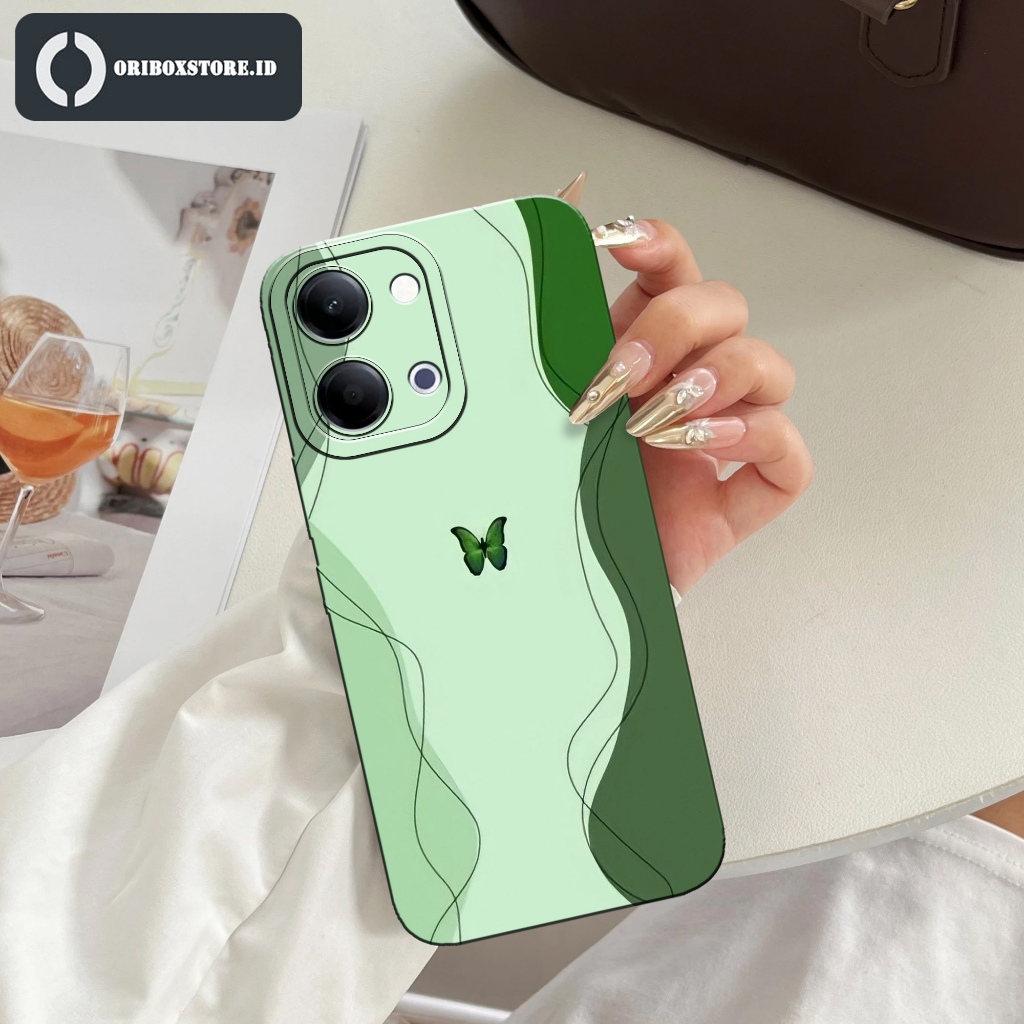 เคส VIVO Y11D ล่าสุด - Aesthetic Butterfly Motif - เคสโทรศัพท์ - Vivo Y11d Softcase - เคสโทรศัพท์ VI