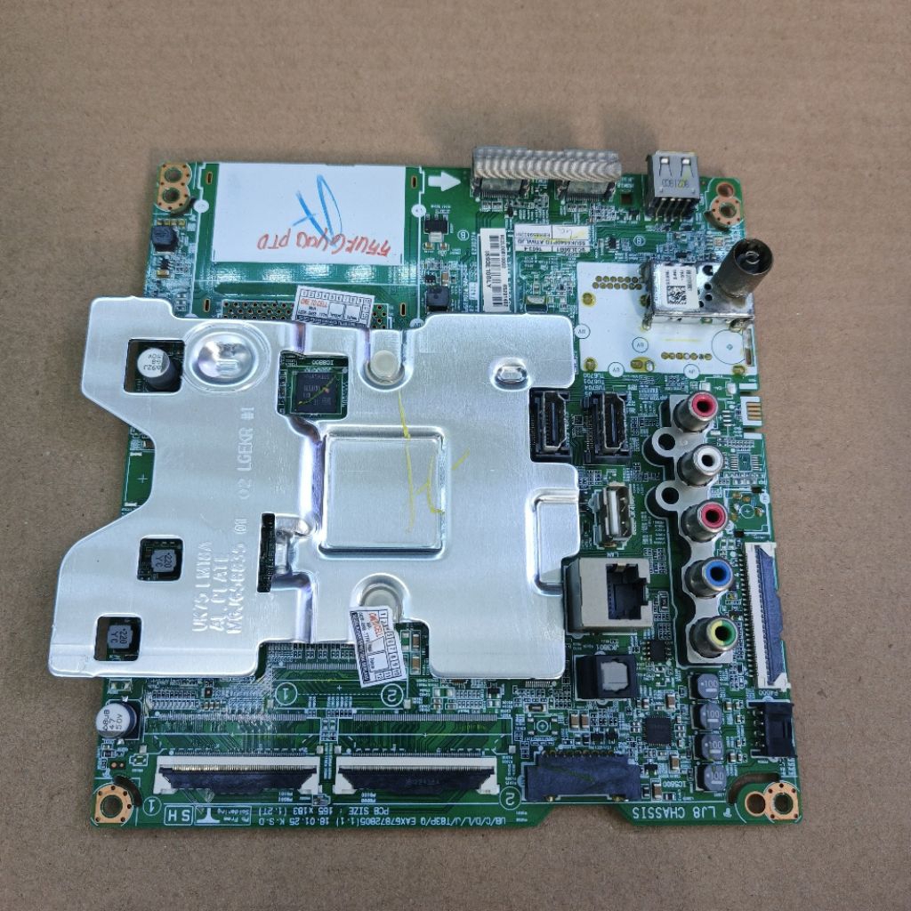 LG 55UK6400PTD เมนบอร์ดทีวี 60PIN SOCKET - MB LG 55UK640PTD - MOBO TV LG 55UK6400PTD - LG 55UK6400PT