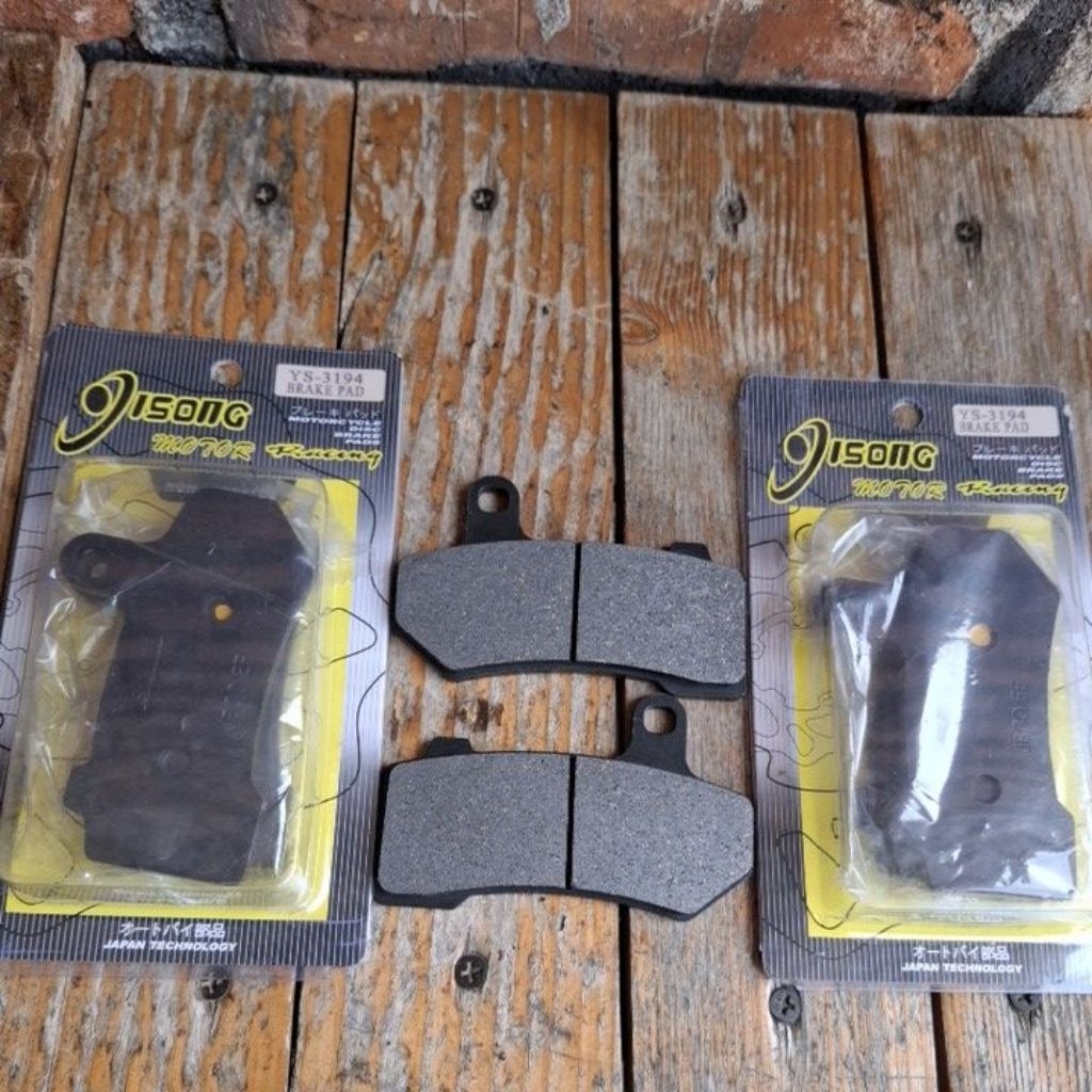ผ้าเบรคหน้าหลัง HARLEY DAVIDSON FLHR FLTRXSE FLHX STREET YS3194