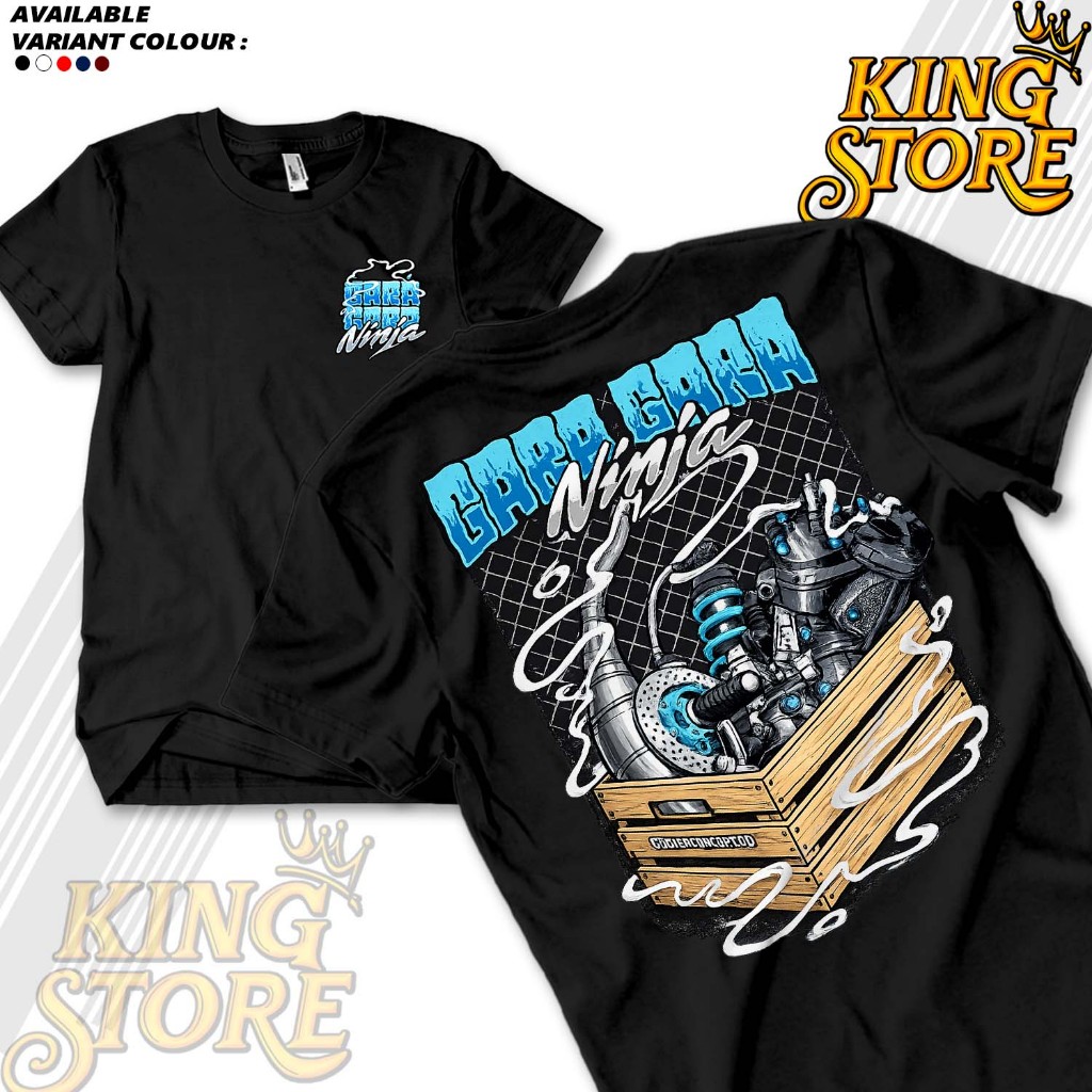 เสื้อยืด Gara Gara Ninja ดั้งเดิม By XHAKA ID Premium Cotton Combed 30S