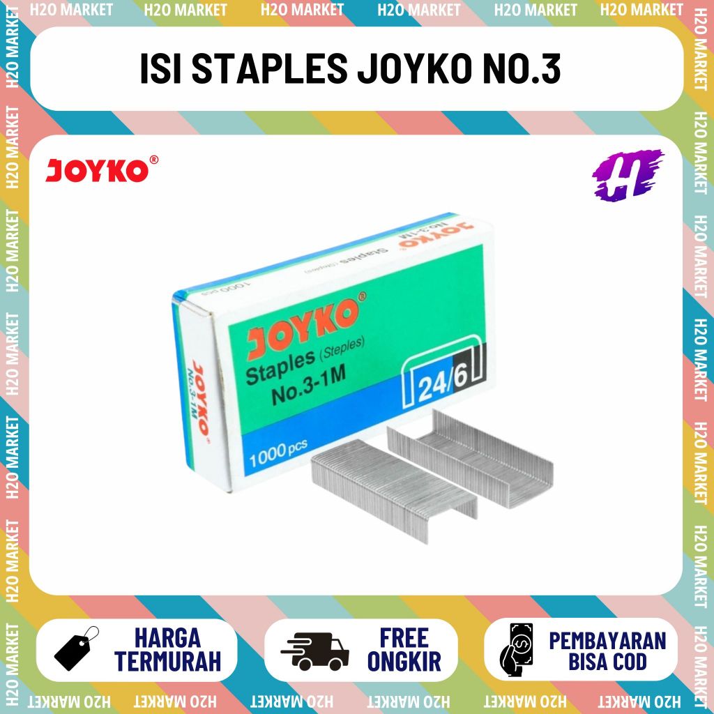 [H2O] Joyko Staples รีฟิล No.3-1M