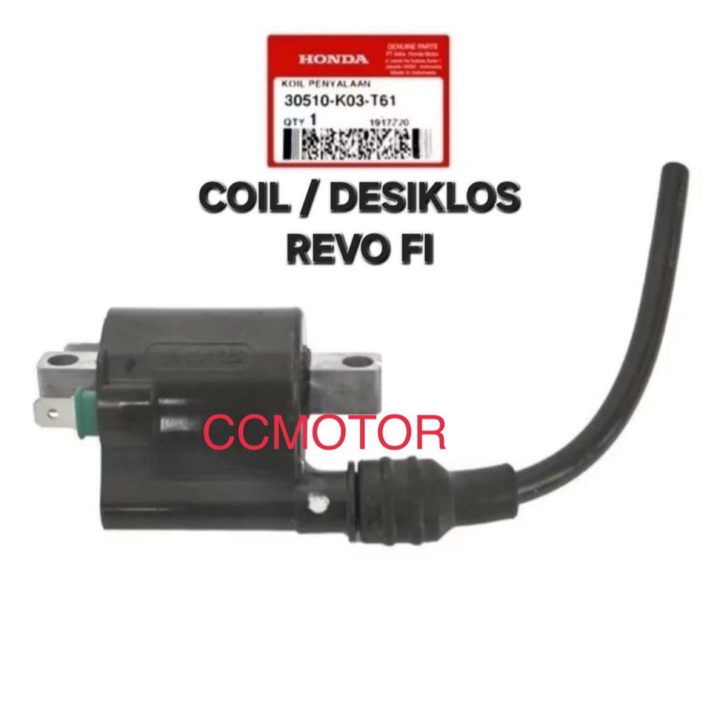 DESIKLOS REVO FI INJECTION COIL 30510-K03-T61 ต้นฉบับ