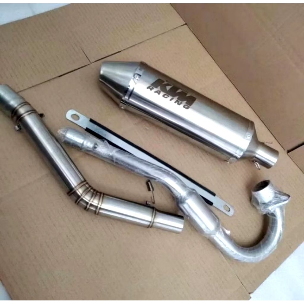 KTM racing ไอเสีย 1 ชุดเปิดท่อสําหรับรถจักรยานยนต์ ksr110 klx150 dtracker150 wr155 msx125 crf150 wr1