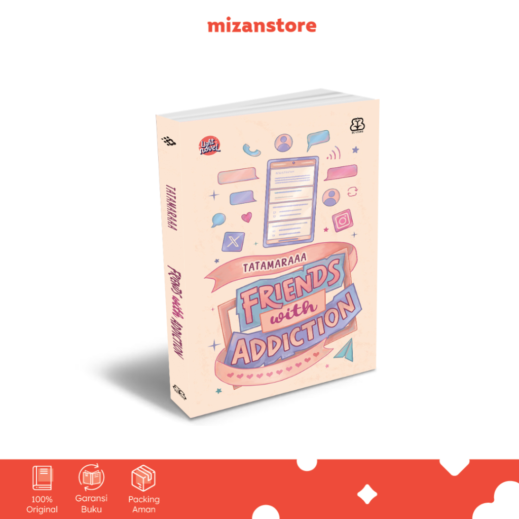 Friends Novel with Addiction - Grammar - Romance - Mizan Medan