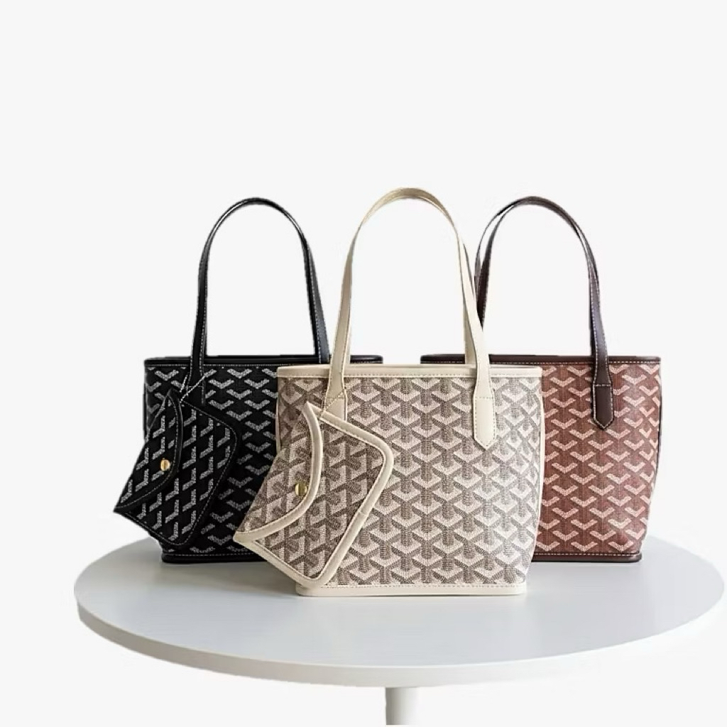 MINI TOTEBAG - กระเป๋าโท้ต - หนังสังเคราะห์ เบา หรูหรา