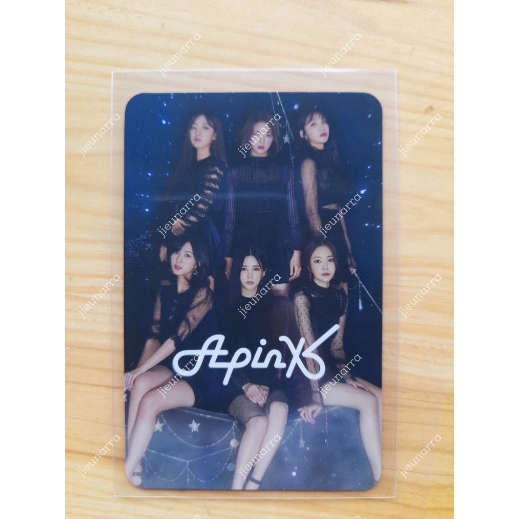 Apink Official Photocard - อัลบั้มพีซี Orion Park Chirong Yoon Bomi Jeong Eunji Son Naeun Kim Namjoo