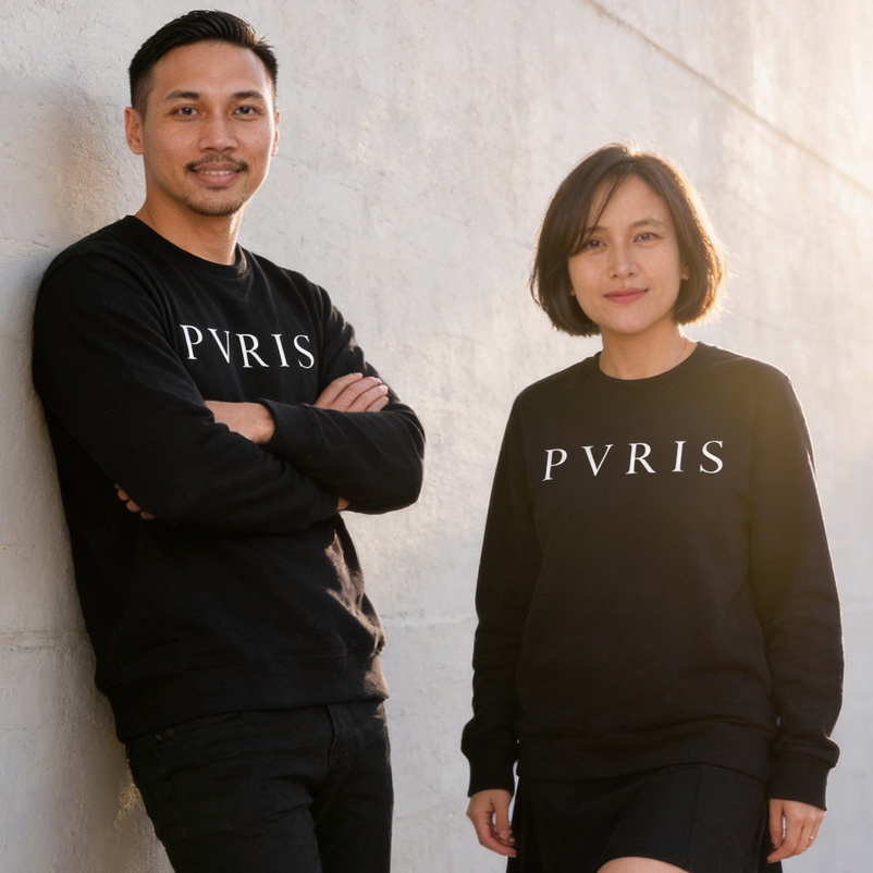 เสื้อสเวตเตอร์ PVRIS Crewneck Paris วัสดุผ้าฟลีซ | คอกลมลําลอง Unisex | แค่คําสั่ง ตอนนี้