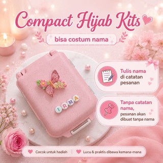 Hijab Kit / Compact hijab kit / Hijab Organize / Wadah jarum pentul by Ayana Handmade