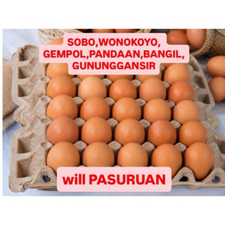 TELUR AYAM 1KG WILL PASURUAN WONOKOYO PANDAAN BANGIL GEMPOL JABON