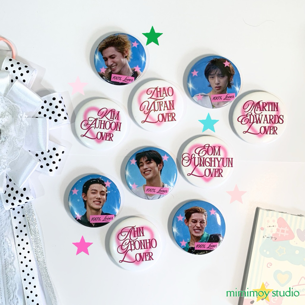 ชุดปุ่มพิน CORTIS Fanmade