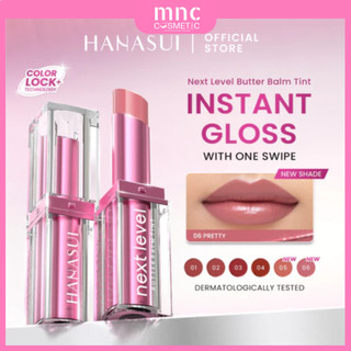 HANASUI - Next Level Butter Balm - Color Butter Balm Tinted Lip Balm Melembabkan & Mencerahkan Bibir