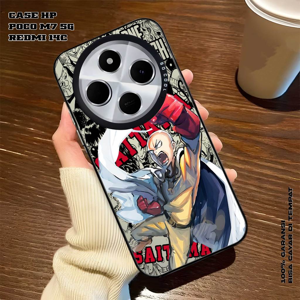 XIAOMI REDMI 14C CASE - POCO M7 5G - Xiaomi Premium Matte Hard Casing - เคส IMD - OPM Motif เคสโฮโลแ