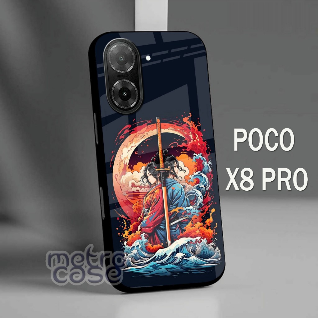 Softcase Glass Glitter Glass POCO X8 PRO - X8 PRO - POCO X8 PRO - ใหม่ล่าสุด XIAOMI - X8 PRO 2026 - 