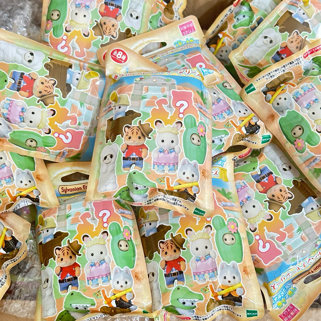 SYLVANIAN FAMILIES SYLVANIAN FAMILY BLINDBAG FAIRY FOREST COMPACT BABY BLOOMING CRAFT DAISUKI BUILDE