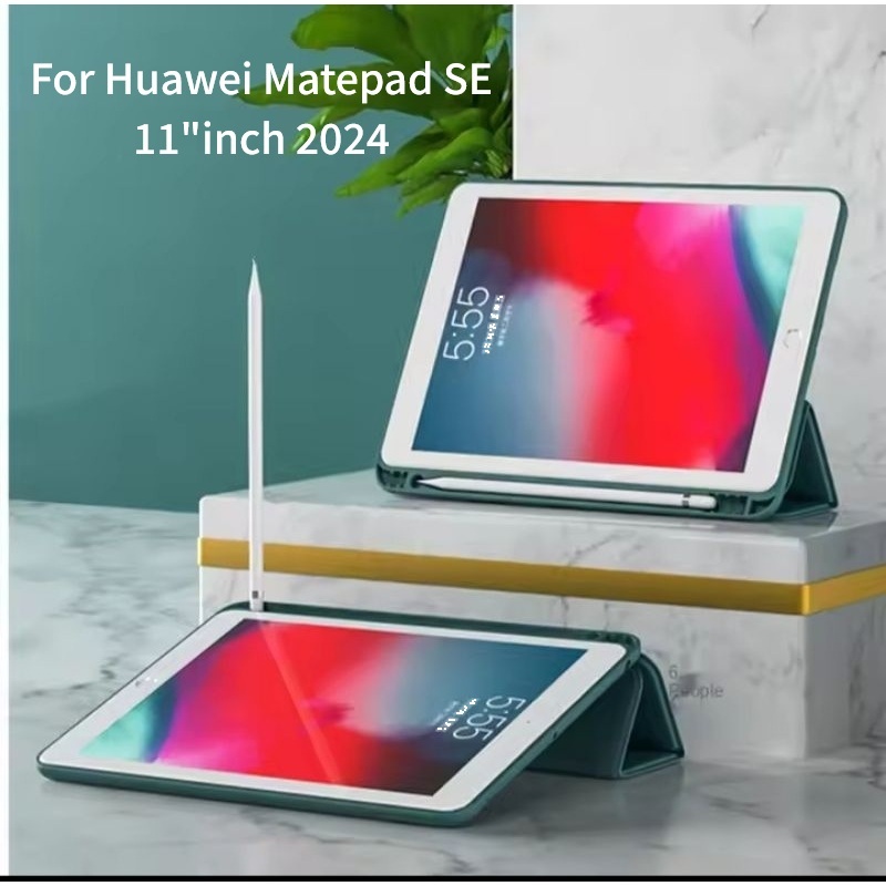 Smartcase ปากกาสล็อต Huawei matepad SE 11 "นิ้ว 2024 \ กรณี Huawei matepad se 11 \ ปลอก huawei matep