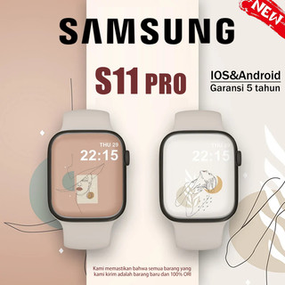 [COD] SmartWatch S11 PRO MAX Original with 2.1"HD AMOLED Display GPS NFC Waterproof Bluetooth Call Smartwatch wanita pria smartwatch samsung Jam tangan smart