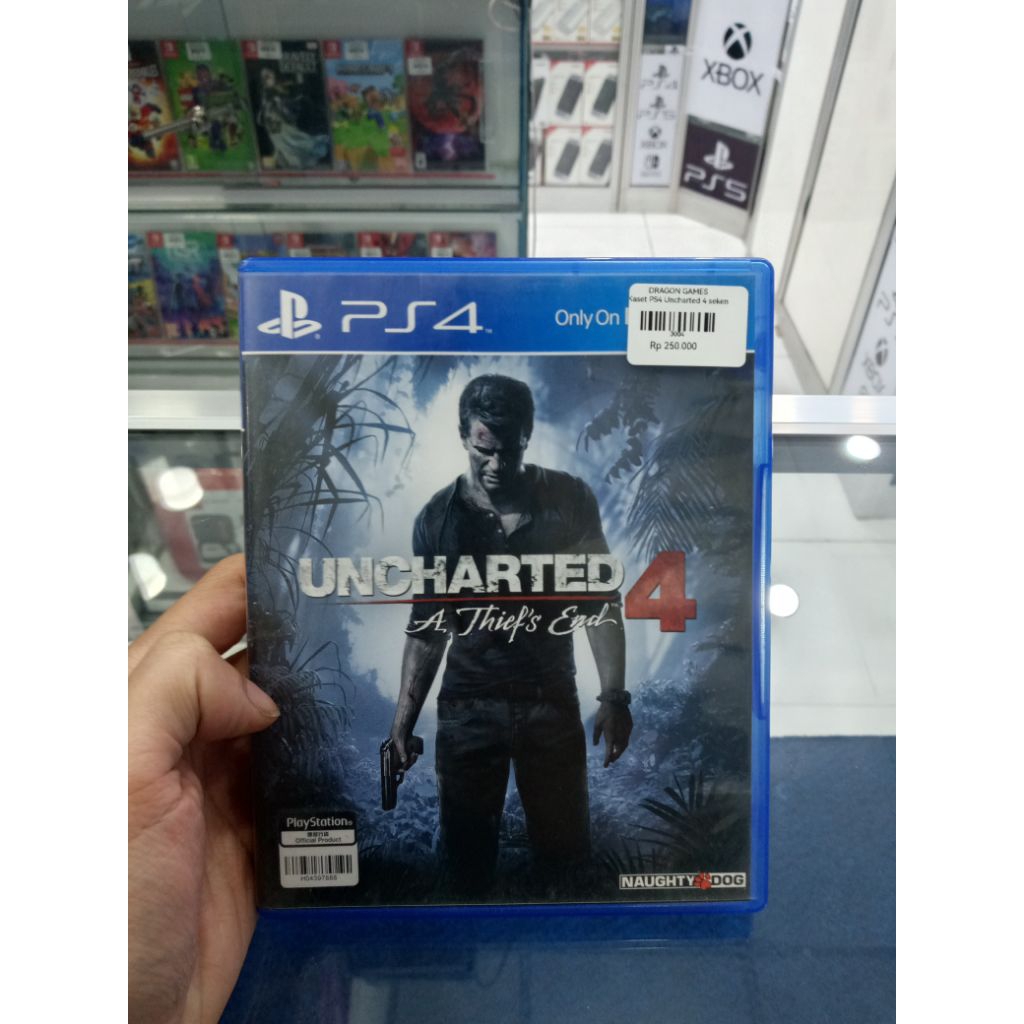 Uncharted 4 A Thief End Playstation 4 Second Cassette