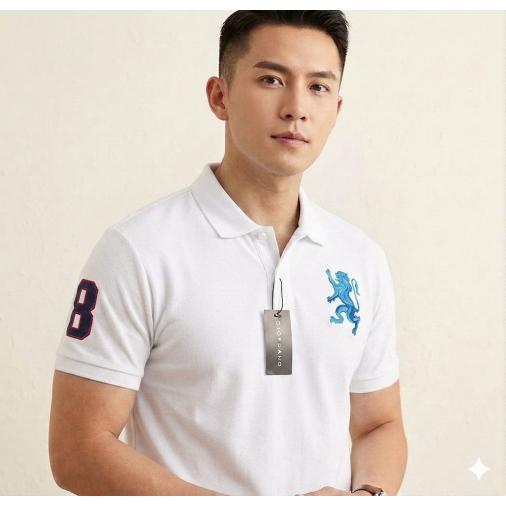GIORDANO POLO SHIRT ORIGINAL 100% OFFICIAL MEN QUALITY
