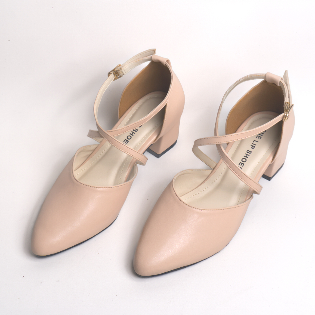 Onelipshoes Womens Strap Heels Shoes Marion Womens Mules Shoes
