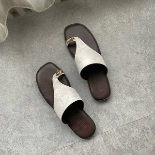Felfeth Michela Sandal Flat Teplek Wanita Terbaru Model Tali Jepit Jempol korean style
