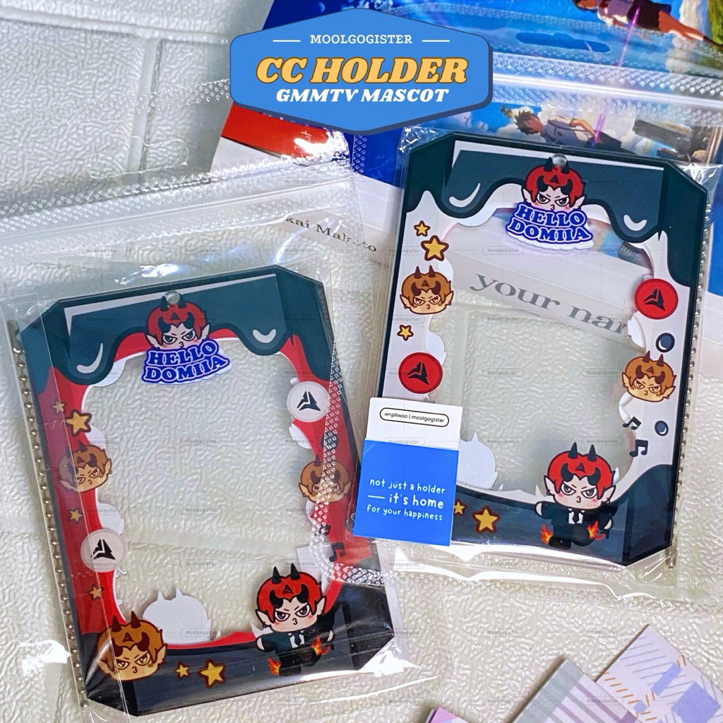 [ PO ] Gmmtv Mascot Cahol Card Holder PC Holder