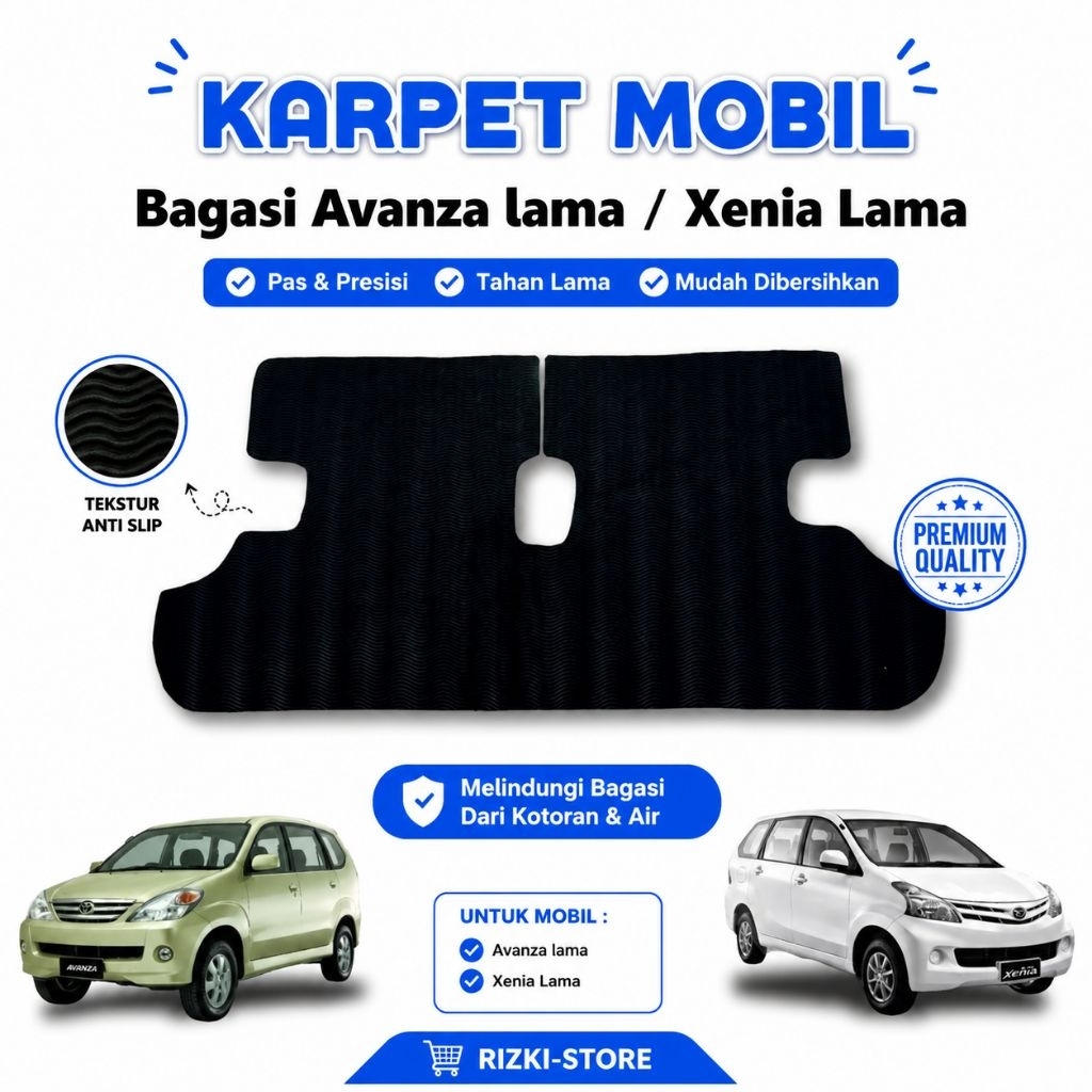 AVANZA/ZENIA รถ TRUNK CARPET 2003-2006