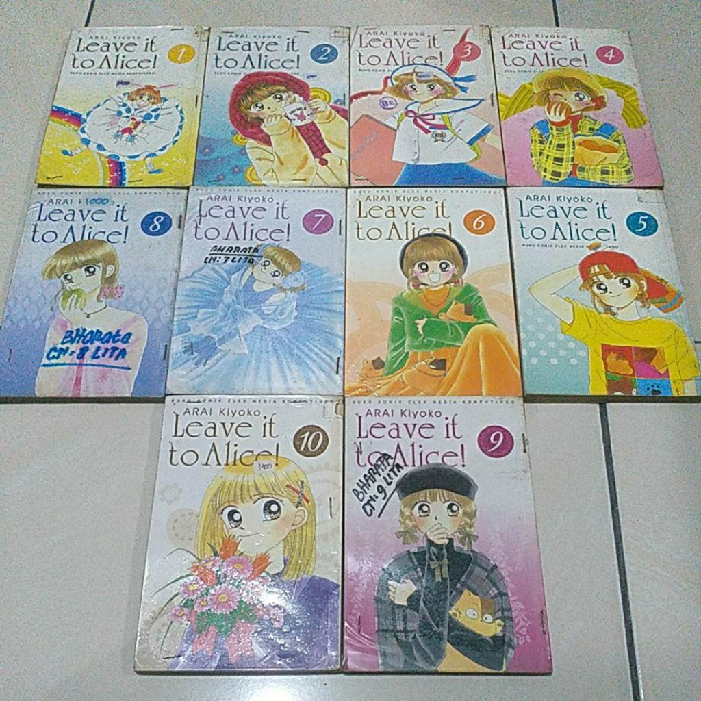 ทิ้งมาเป็นอลิซการ์ตูน โดย Arai kiyoko