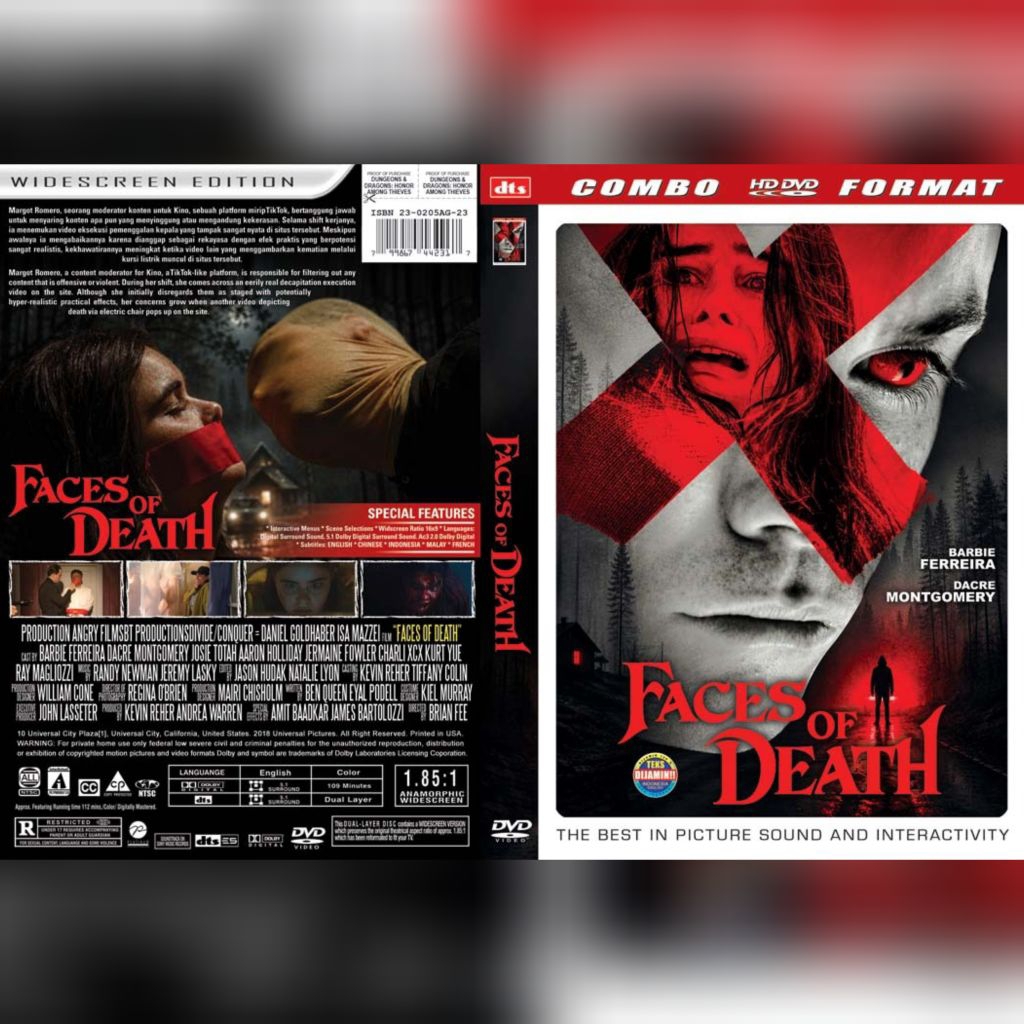 ดีวีดี Faces of Death 2026 (Barbie Ferira)