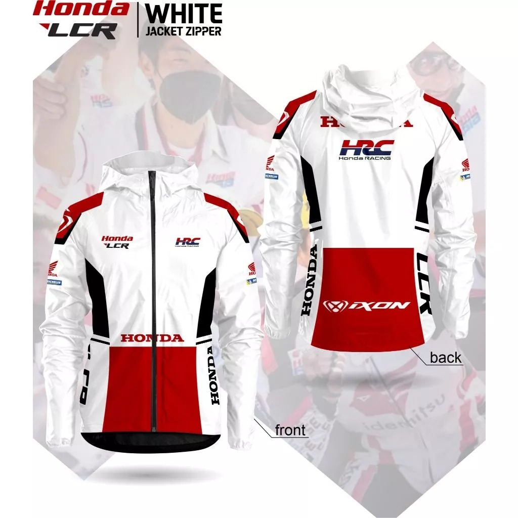 เสื้อแจ็คเก็ตลูกเรือกันน้ํา Motogp Honda HRC กันน้ํา Motogp