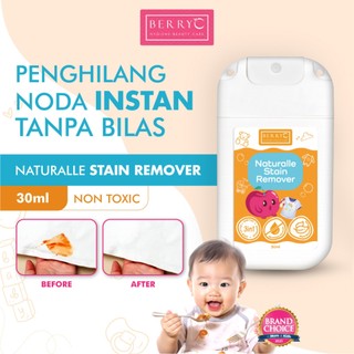 BerryC Naturalle Stain Remover Instant 30ml - Penghilang Noda Instan di Baju Putih, Tas, Sepatu